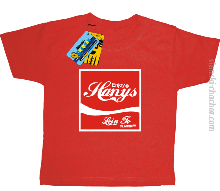 Enjoy hanys - dziecięca koszulka z nadrukiem Nr SLCH00006DZK