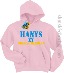 Hanys zy Oberschlesien dziecięca bluza z nadrukiem - różowy