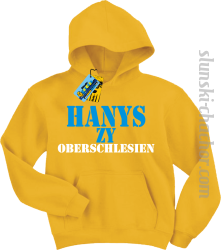 Hanys zy Oberschlesien dziecięca bluza z nadrukiem - żółty