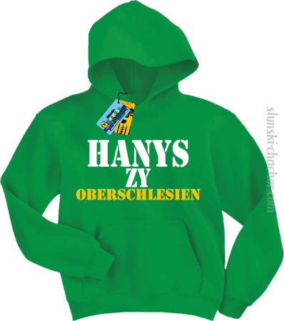 Hanys zy Oberschlesien - dziecięca bluza z nadrukiem Nr SLCH00038DZB