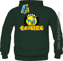 Gryfny łojciec bluza męska z nadrukiem - green