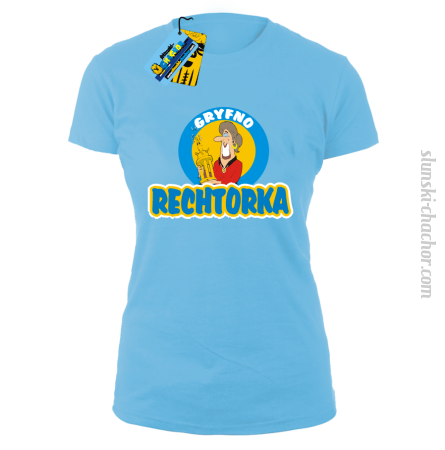 Gryfno rechtorka - koszulka damska z nadrukiem Nr SLCH00034DK