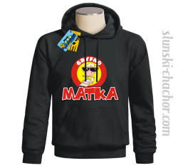 Gryfno matka bluza damska z nadrukiem - black