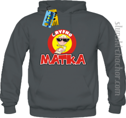 Gryfno matka bluza damska z nadrukiem - grey