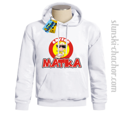 Gryfno matka bluza damska z nadrukiem - white
