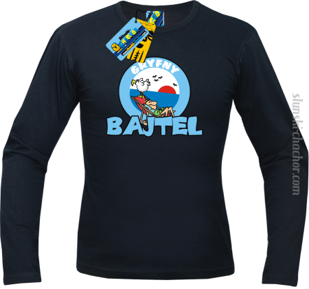 Gryfny bajtel - longsleeve z nadrukiem Nr SLCH00022ML