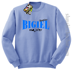 BIGIEL Majster - Bluza męska STANDARD błękit