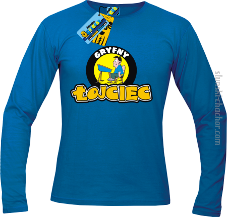 Gryfny łojciec - longsleeve z nadrukiem Nr SLCH00017ML