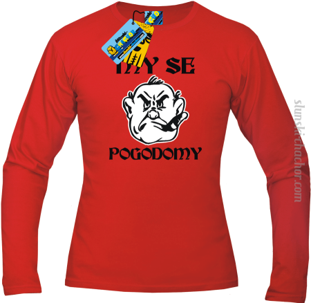 My se pogodomy - longsleeve męska z nadrukiem Nr SLCH00040ML