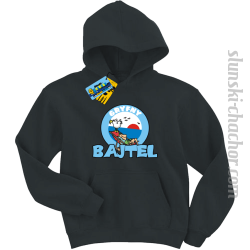 Gryfny bajtel bluza dziecięca z nadrukiem - black