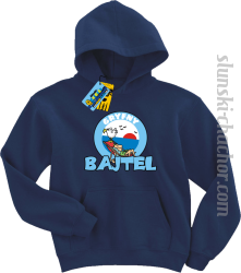 Gryfny bajtel bluza dziecięca z nadrukiem - navy blue