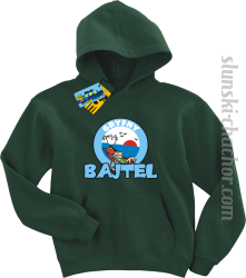 Gryfny bajtel bluza dziecięca z nadrukiem - green