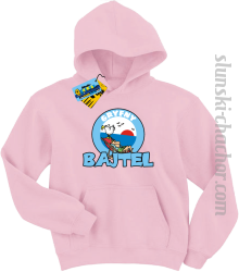 Gryfny bajtel bluza dziecięca z nadrukiem - pink