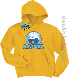 Gryfny bajtel bluza dziecięca z nadrukiem - yellow