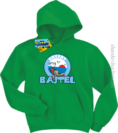 Gryfny bajtel - bluza dziecięca z nadrukiem Nr SLCH00022DZB