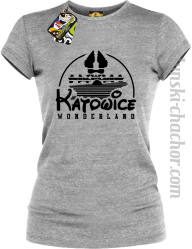 Katowice Wonderland - Koszulka damska melanż