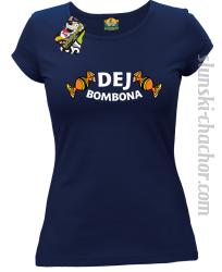 DEJ BOMBONA - Koszulka damska granat