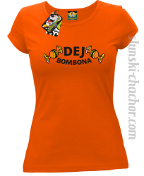 DEJ BOMBONA - Koszulka damska pomarańcz 