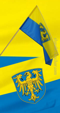 Flaga Górnego Śląska - 300x150cm