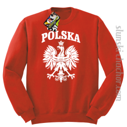 Polska - Bluza męska STANDARD red