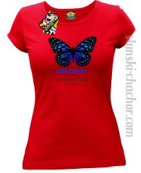 Gryfny Szmaterlok - koszulka damska czerwona