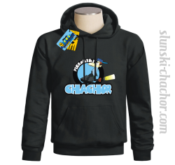 Pieroński chachor bluza męska z nadrukiem - black
