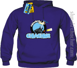 Pieroński chachor bluza męska z nadrukiem - purple
