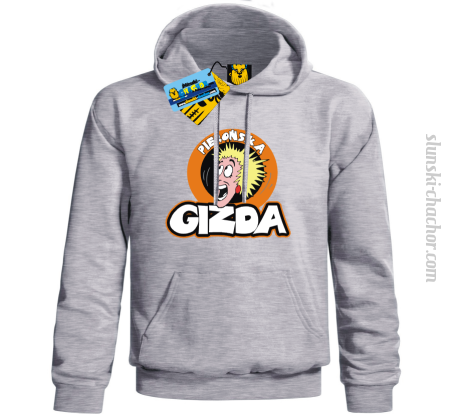 Pierońska gizda - bluza damska z nadrukiem Nr SLCH00032DB