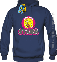 Gryfno stara bluza damska z nadrukiem - navy blue