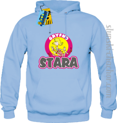 Gryfno stara bluza damska z nadrukiem - sky blue
