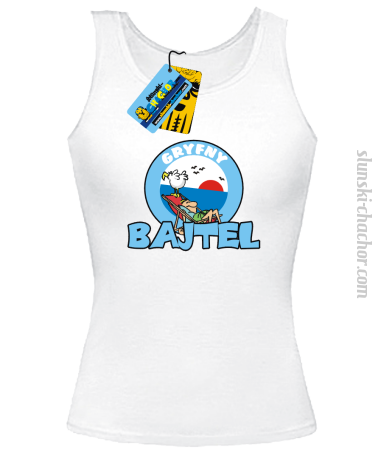 Gryfny bajtel - top damski z nadrukiem Nr SLCH00022DT