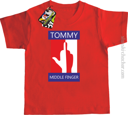 Tommy Middle Finger - Koszulka dziecięca