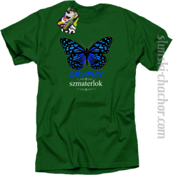 Gryfny Szmaterlok - koszulka męska zielona