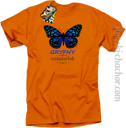 Gryfny Szmaterlok - koszulka męska pomarańczowa