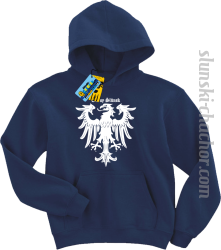 Górny ślunsk bluzy dziecięce z nadrukiem-navy blue