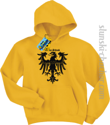Górny ślunsk bluzy dziecięce z nadrukiem-yellow