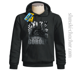Co Ty wiesz o grubie?gorolu bluza męski z nadrukie-black