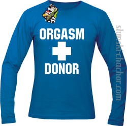Orgasm Donor - Longsleeve męski royal