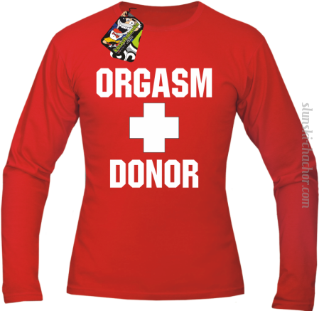 Orgasm Donor - Longsleeve męski
