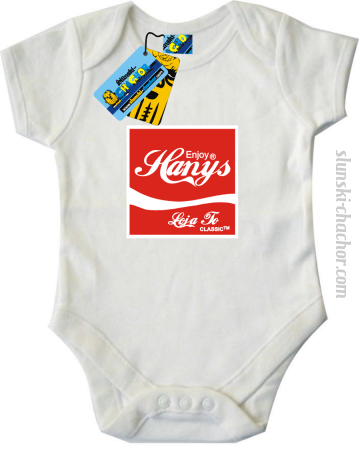 Enjoy hanys - body dziecięce z nadrukiemNr SLCH00006DZBO