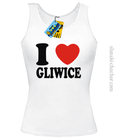 I love Gliwice - top damski