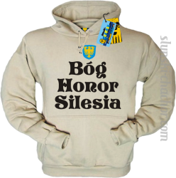 Bóg Honor Silesia - bluza męska - beżowy