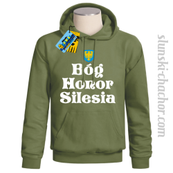 Bóg Honor Silesia - bluza męska - khaki