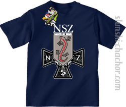 NSZ Narodowe Siły Zbrojne - Koszulka dziecięca granat