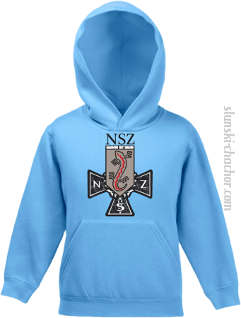 NSZ Narodowe Siły Zbrojne - Bluza dziecięca z kapturem
