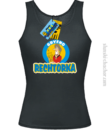 Gryfno rechtorka - top damski z nadrukiem Nr SLCH00034DT
