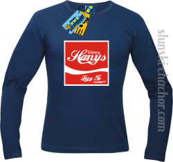 Enjoy hanys longsleeve z nadrukiem-navy blue