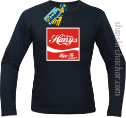 Enjoy hanys longsleeve z nadrukiem-black