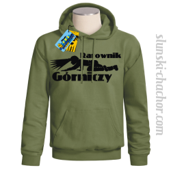 Ratownik górniczy bluza męska z nadrukiem-khaki