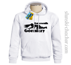 Ratownik górniczy bluza męska z nadrukiem-white